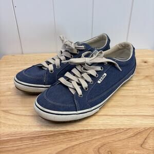 Taos Womens Moc Star Preppy Everyday Canvas Lace Up Sneakers Size 8.5 Casual Fun